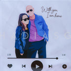 CLEARANCE SALE : Personalised Spotify Music Plaque – Photo or Illustration