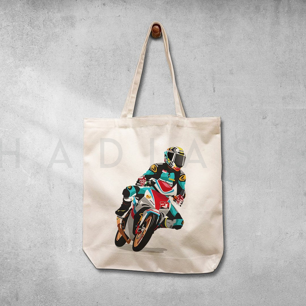 Personalized Tote Bag (Motorsports Edition)-Gift-Hadia SG | #1 Customized merchandises and gifts online
