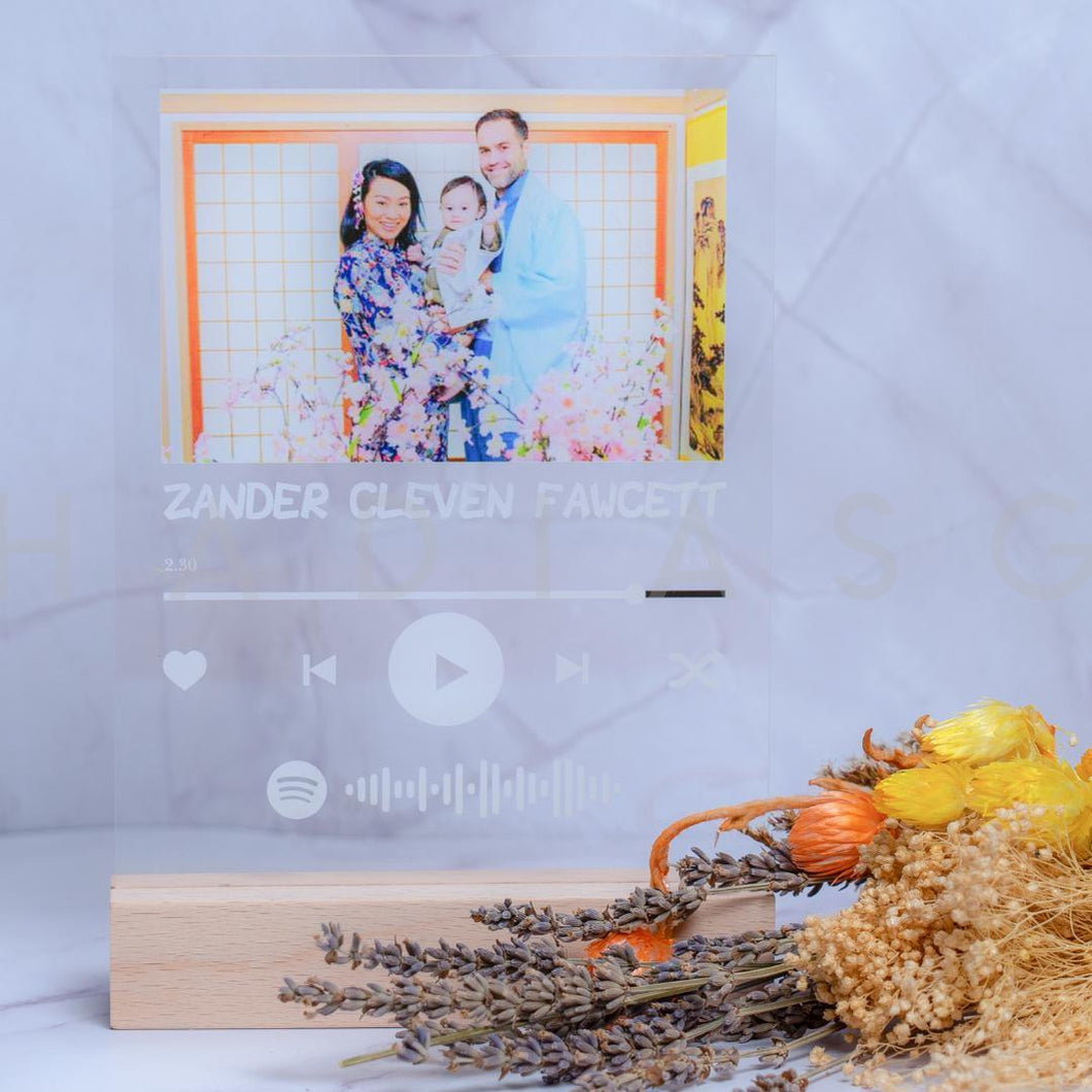 Spotify Music Plaque Gift Box (Photo Only)-Gift-Hadia SG | #1 Customized merchandises and gifts online